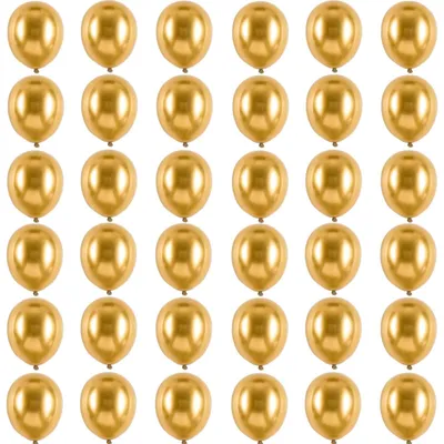 36 Latexballons, gold, 30,5 cm, für Feiern & Dekoration
