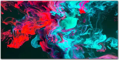 Produktbild von Coloray - Bild aus Glas - 120x60 cm - glasblock mit bild gehärtetes Glas wohnzimmer Dekoration wanddekoration Küche - farbiger Rauch