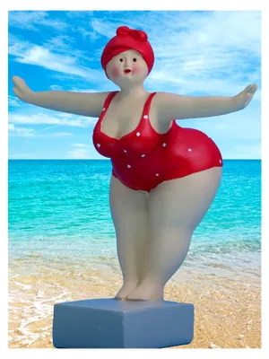 Produktbild von Dekorationsfigur Sammlerfigur maritime Badenixe Badelady
