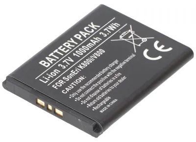 Productafbeelding van AccuCell batterij, geschikt voor Sony Ericsson W660i, 500mAh