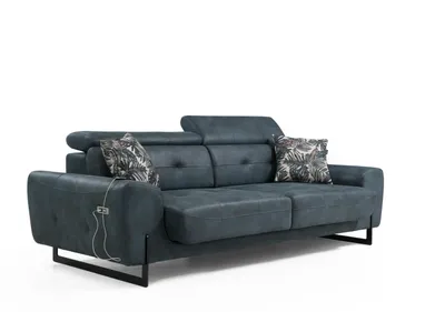 Produktbild von Dreisitzer Sofa Couch Designer Möbel Wohnzimmer Modern Sitzmöbel Neu