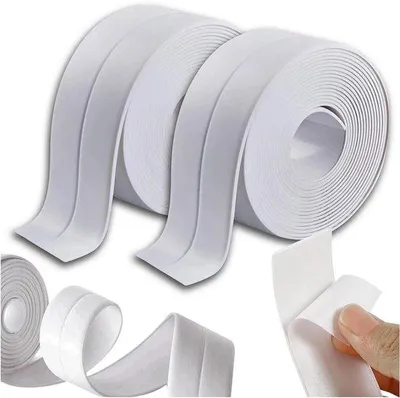 Produktbild von Abdichtungsband - Wasserfeste Lösung - Flexibles Polyethylen - 35 mm x 3,2 m - Weiß