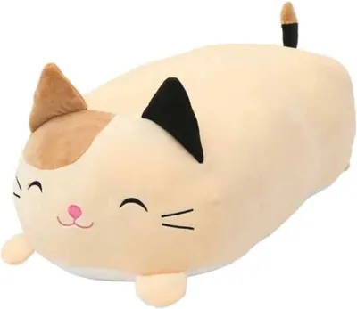 Produktbild von 23,6 Zoll lange Plüschkatze, Stofftier, Kätzchen, Kuschelkissen, Umarmungskissen, Plüschtier, Geschenke