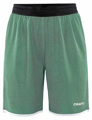 Produktbild von CRAFT Progress Reversible Basket Shorts W Team Green/White XXL