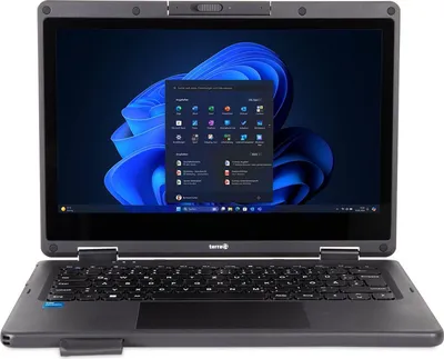 Zdjęcie produktu dla TERRA Mobile 360-11V4 N100, Intel® N, 29,5 cm (11.6"), 1366 x 768 px, 8 GB, 256 GB, Windows 11 Pro