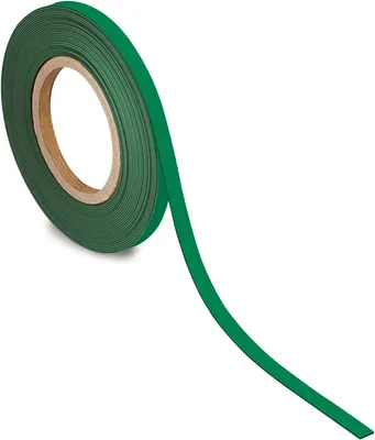 Immagine prodotto di MAUL Nastro segnaletico in metallo 1 pezzo 42 g/cm² magnetico rivestito in plastica scrivibile 10 m x 2 cm x 1 mm verde