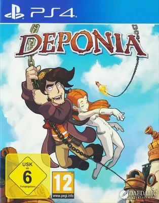 Zdjęcie produktu dla Daedalic Entertainment Deponia, PlayStation 4, Powyżej 13 lat, Nośnik fizyczny