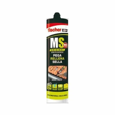 Obrázek produktu pro Ms lepicí tmel černý 546187 fischer 290ml