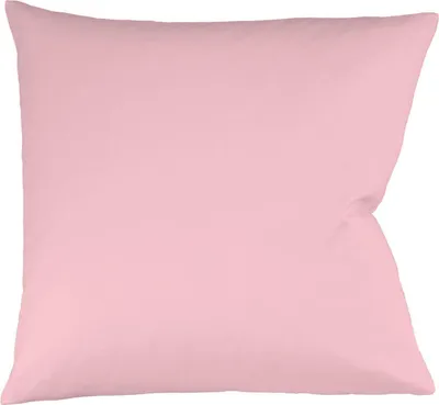 Produktbild von Fleuresse Interlock-Jersey-Kissenbezug uni colours rose 4040