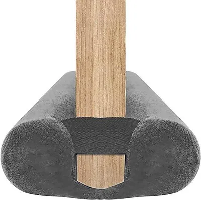 Obrázek produktu pro Oboustranný zavírač dveří pro dveře, šedý, výška 85–100 cm