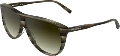 Produktbild von Karl Lagerfeld KL6227S Striped khaki 62/7/145 Uni Sonnenbrillen