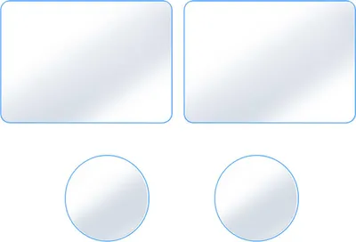 Zdjęcie produktu dla AMagisn 9H Anti-Scratch Protective Film Camera Anti-Fingerprint Screen Protector Tempered Glass Film kompatybilny z Insta360 GO Ultra 2szt