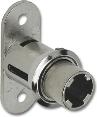 Produktbild von HEKNA Zylinder-Druckschloss 6026 Zamak vernickelt
