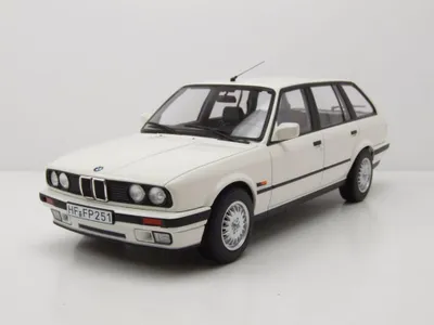 Produktbild von Norev 183217 BMW 325i E30 Touring Kombi 1988 weiß 1:18