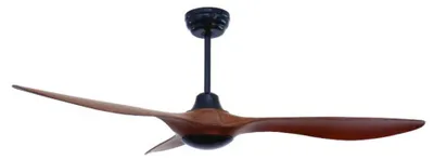 Obrázek produktu pro Stropní ventilátor ACA s osvětlením, 132 cm, DC 40 W, hnědý, s dálkovým ovládáním FANKVBR50