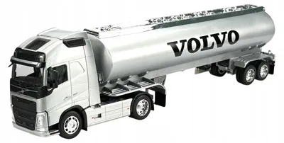 Produktbild von Welly Volvo FH Sattelzug mit Tankauflieger 1:32 Weiß LKW