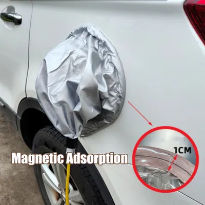 Image de INF Protection étanche magnétique pour prises de recharge sur voitures électriques Argent