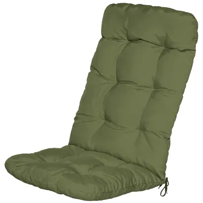 Produktbild von Beautissu Hochlehner Auflage Flair HL, 120x50x8cm, Olivegrün