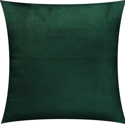 Produktbild von 2-Set SAMT KISSENBEZUG 40x40cm FLASCHENGRÜN Velours Kissenhülle Dekokissenbezug Sofakissen Zierkissen
