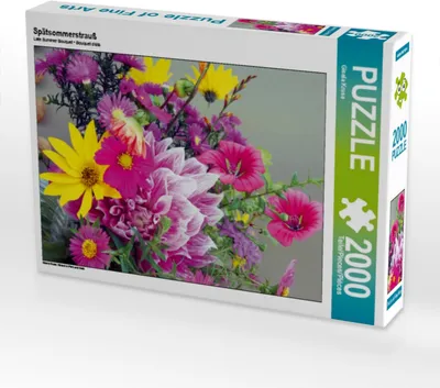 Produktbild von CALVENDO Puzzle Spätsommerstrauß | 2000 Teile Lege-Größe 90x67cm Foto-Puzzle für glückliche Stunden