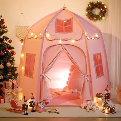 Imagen del producto de Tienda infantil, casita de juegos en rosa