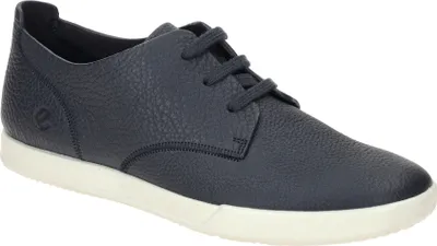 Produktbild von Ecco LEISURE Herrenschuhe - bequeme Schnür Halbschuhe blau Freizeit NEU