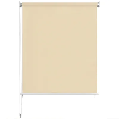 Zdjęcie produktu dla vidaXL Roleta zewnętrzna 400 x 230 cm Kremowo-biała