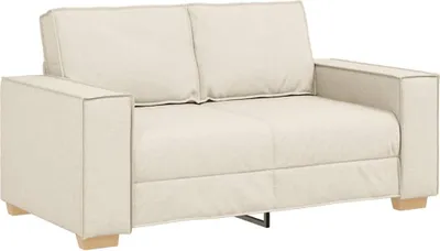 Obrázek produktu pro Dvoumístná pohovka s lněným potahem 160x78x84 cm