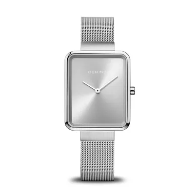 Produktbild von Bering Damen Uhr Armbanduhr Classic Collection - 14528-000 Meshband