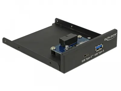 Image de DELOCK Front Panel 3.5" USB 5 Gbps 1x USB-C + 1x USB-A
