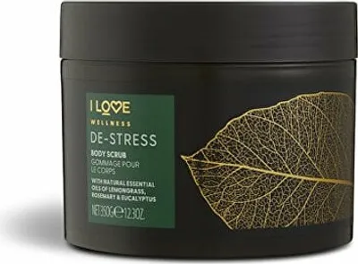 Productafbeelding van I Love, Wellness, Ontspanning, Vegan, Exfoliërende scrub, Lichaamsscrub, 350 g