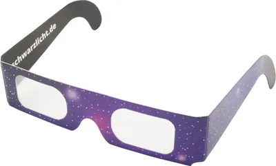 Produktbild von PSYWORK 3D-Brille | Trippy | Eckig | Karton | Partybrille | Psychedelisch | Effektbrille | Vollrahmen-Brille | 3D-Effekt | Schwarzlicht