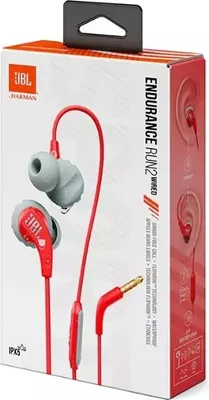 Zdjęcie produktu dla JBL Endurance Run 2 Wired, Przewodowa, Połączenia/Muzyka/Sport/Codzienność, 20 - 20000 Hz, Słuchawki, Czarny