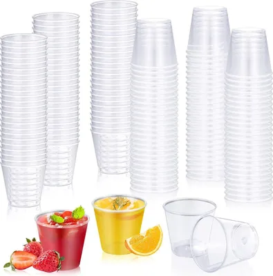 Image de 150 verres à shot en plastique 30ml réutilisables banquet fête