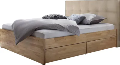 Produktbild von Hasena Function&Comfort Otello Tip-On Massivholzbett mit Stauraum
