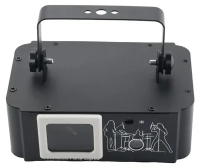 Produktbild von LED Bühnenbeleuchtung RGB - 15W Flat Par DMX Scheinwerfer - Animationseffekte - Fernbedienung - Soundsteuerung & Strobe - DJ Partylicht - Schwarz