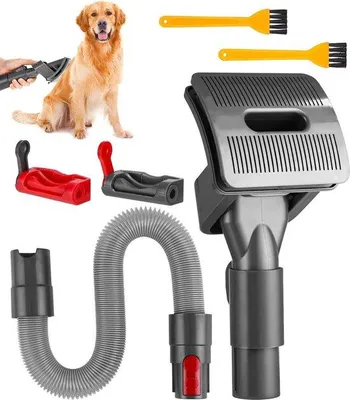 Produktbild von Hausreinigungssatz für Haustiere - Staubsauger Verlängerungskabeladapter, Set mit Bürstel und Reinigungstool, für Staubsauger V7 V8 V10 V11 V12 V15