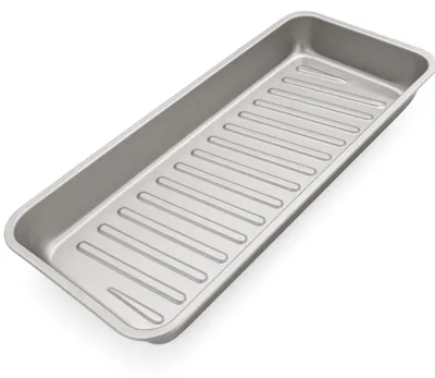 Productafbeelding van Grillbakje van RVS voor Vet en As, 26 x 27 x 6 cm