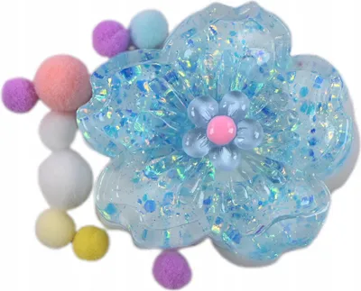 Image de Jouet anti-stress Fleur Squishy Figurine à malaxer Jouet sensoriel Coloré Idée cadeau Détente