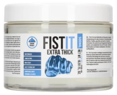 Produktbild von SHOTS Toys Fist It Extra Thick, 500 ml, 533 g, Gleitmittel auf Wasserbasis, Anal, Verlängerungsgleitgel, Behälter