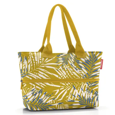 Produktbild von reisenthel shopper e1, Einkaufstasche, Tragetasche, Tasche, Polyestergewebe, Jungle Curry, 12 L, RJ2028