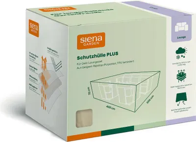 Produktbild von Siena Garden Loungesethülle 400x300x70 Schutzhülle Abdeckhaube Abdeckplane