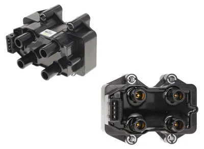 Produktbild von VALEO Zündspule, 4 Sekundärauslässe, 4 Pins, Primärwiderstand 5,9 Ohm