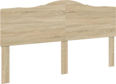 Productafbeelding van Hoofdbord Sonoma Eiken Bewerkt hout