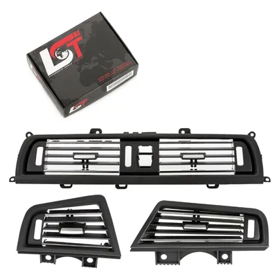 Produktbild von Frischluftgrill Set Verkleidung komplett Klimaautomatik für BMW 5er F10 F11 F18