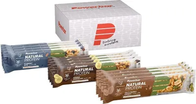 Produktbild von Powerbar Natural Protein - Multiflavour Box 12x 40g