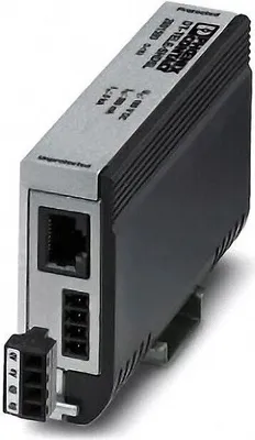 Zdjęcie produktu dla Phoenix Contact 2801593 Wtyczka adaptera z zabezpieczeniem przeciwprzepięciowym 2x SHDSL RJ45 IP20 (2801593)