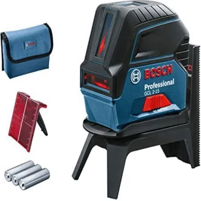 Productafbeelding van Point and line laser 3x1.5V GCL 2-15 (without battery or charger) in cardboard box - BOSCH - 0601066E00