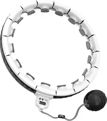 Produktbild von Hula-Hoop-Reifen Smart Hula Hoop Bauchtraining hoher Kalorienverbrauch in Weiß