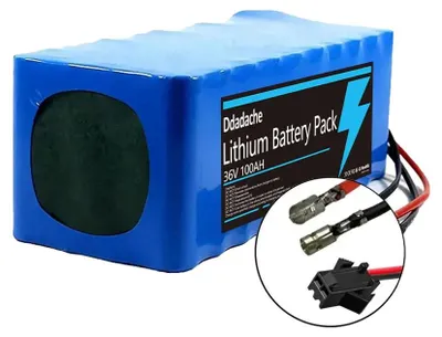 Obrázok produktu pre Batériový balík, kapacita 100 000 mAh, kompatibilita 36 V, konektor typu Bullet-SM